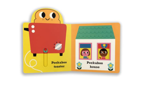 Peekaboo: House: (An Interactive Board Book for Babies & Toddlers with Mirror & Sliders to Push, Pull, or Turn. Cute Artwork Includes a Toaster, Cupcake, Mouse, & More.)