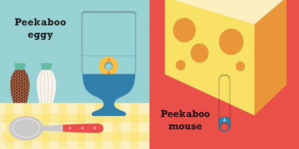 Peekaboo: House: (An Interactive Board Book for Babies & Toddlers with Mirror & Sliders to Push, Pull, or Turn. Cute Artwork Includes a Toaster, Cupcake, Mouse, & More.)