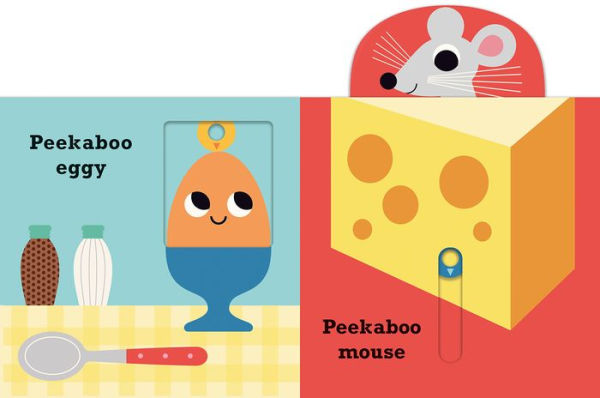 Peekaboo: House: (An Interactive Board Book for Babies & Toddlers with Mirror & Sliders to Push, Pull, or Turn. Cute Artwork Includes a Toaster, Cupcake, Mouse, & More.)