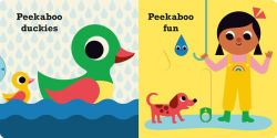 Alternative view 2 of Peekaboo: Chick: (An Interactive Board Book for Babies & Toddlers with Mirror & Sliders to Push, Pull, or Turn. Cute Artwork Includes a Duck, Flowers, Umbrella, Deer, & More.)