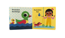 Alternative view 6 of Peekaboo: Chick: (An Interactive Board Book for Babies & Toddlers with Mirror & Sliders to Push, Pull, or Turn. Cute Artwork Includes a Duck, Flowers, Umbrella, Deer, & More.)