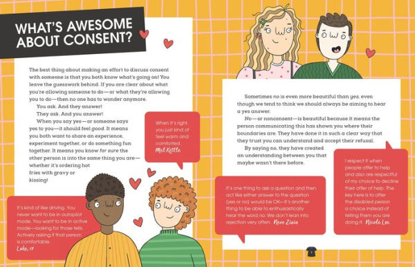 Welcome to Consent: How to Say No, When to Say Yes, and How to Be the Boss of Your Body