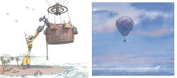 Alternative view 4 of The Last Zookeeper: (A Wordless Environmental Adventure Picture Book About a Futuristic Noahs Ark and Endangered Animal Rescue - For Kids Ages 5-9 in Grades K-4)