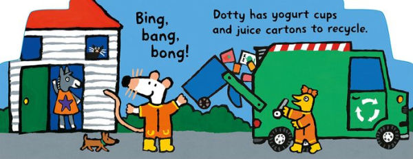 Maisy's Recycling Truck: (Garbage Truck-Shaped Board Book About Maisy the Mouse - For Toddlers and Kids Ages 0-3)