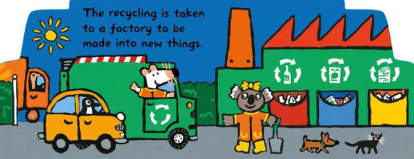 Maisy's Recycling Truck: (Garbage Truck-Shaped Board Book About Maisy the Mouse - For Toddlers and Kids Ages 0-3)
