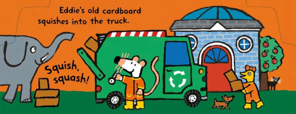 Maisy's Recycling Truck: (Garbage Truck-Shaped Board Book About Maisy the Mouse - For Toddlers and Kids Ages 0-3)