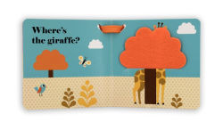 Alternative view 4 of Where's the Giraffe?: A Stroller Book: (An Interactive, Sensory Lift-the-Flap Book with Felt Flaps and a Mirror for Babies & Toddlers. Jungle Animals Include a Lion, Elephant, & Crocodile.)