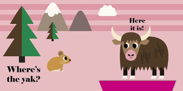 Where's the Panda?: (An Interactive, Sensory Lift-the-Flap Book with Felt Flaps and a Mirror for Babies & Toddlers. Friendly Animals Include an Elephant, Yak, & Leopard.)