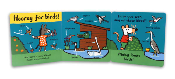 Maisy Loves Birds: A Maisy's Planet Book: A Maisy's Planet Book (Educational Board Book About Birds in Springtime - For Toddlers and Kids Ages 1-3)
