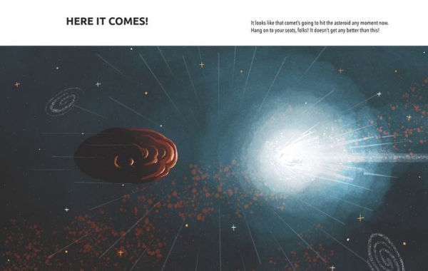 Cosmic Collisions: Asteroid vs. Comet