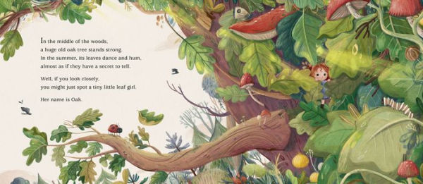 Oak: The Littlest Leaf Girl: (A Heartwarming Autumn Picture Book About Handling Change and New Beginnings - For Toddlers, Preschoolers, and Kids Ages 3-7)