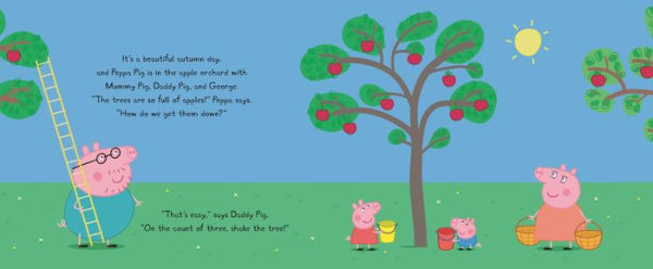 Peppa Pig and the Apple Stand