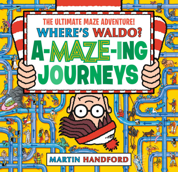 Where's Waldo? Amazing Journeys: The Ultimate Maze Adventure!: (A Puzzle Activity Book with 100+ Hidden Objects to Search and Find - a Perfect Gift & Travel Companion for All Ages)