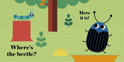Alternative view 2 of Where's the Bee?: (An Interactive, Sensory Lift-the-Flap Book with Felt Flaps and a Mirror for Babies & Toddlers. Friendly Insects & Bugs Include a Beetle, Dragonfly, & Spider.)