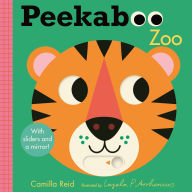 Title: Peekaboo: Zoo: (An Interactive Board Book for Babies & Toddlers with Mirror & Sliders to Push, Pull, or Turn. Cute Zoo Animal Artwork Includes a Rhino, Hippo, Camel, & More.), Author: Camilla Reid