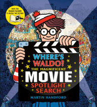 Where's Waldo? The Magnificent Movie Spotlight Search: (A Hidden Object Search-and-Find Puzzle Book with a Magic Flashlight to Reveal the Picture - a Perfect Gift & Travel Companion for All Ages)