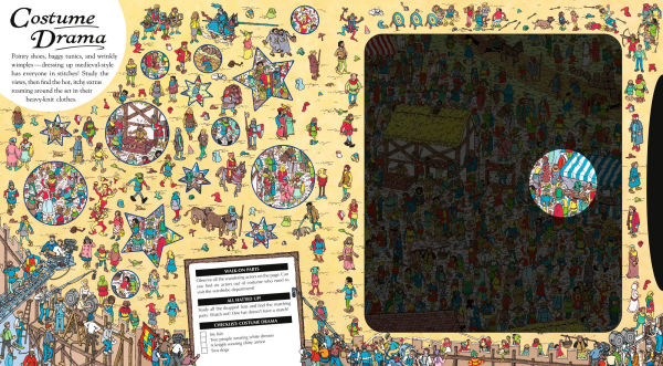Where's Waldo? The Magnificent Movie Spotlight Search: (A Hidden Object Search-and-Find Puzzle Book with a Magic Flashlight to Reveal the Picture - a Perfect Gift & Travel Companion for All Ages)