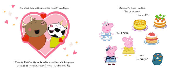 Peppa Pig and the Wedding Day: (A Story of Friendship, Celebration, and Teamwork - Perfect for Toddlers, Preschoolers, and Kids Ages 2-5)
