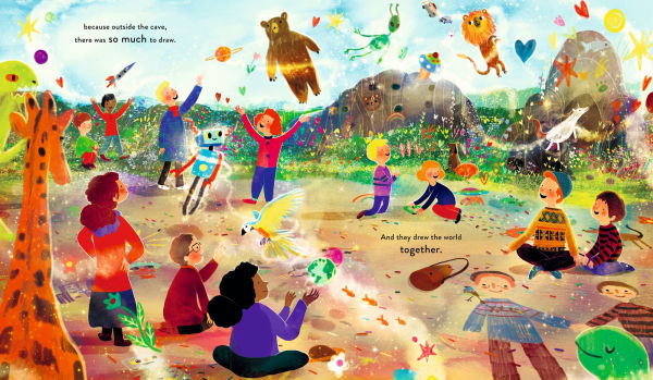 The Boy, the Troll, and the Chalk