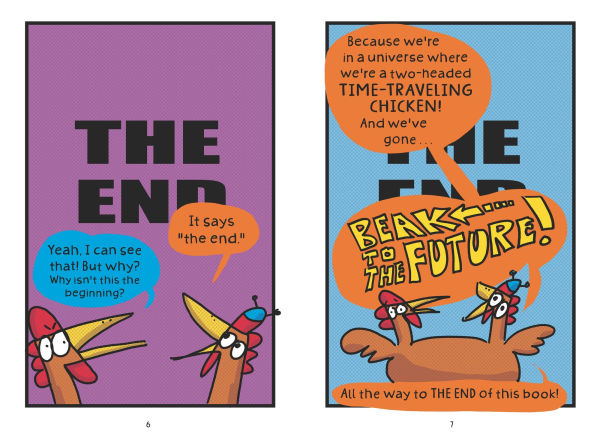 Two-Headed Chicken: Beak to the Future