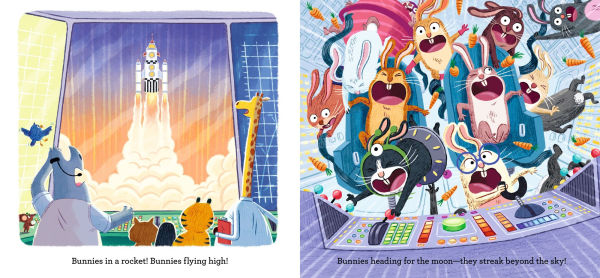 Bunnies in a Rocket