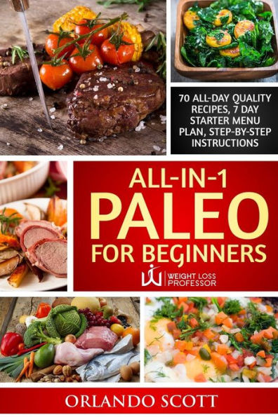 Paleo For Beginners: Paleo Diet For Beginners: Paleo Diet Books For Weight Loss: All In 1 Paleo For Beginners