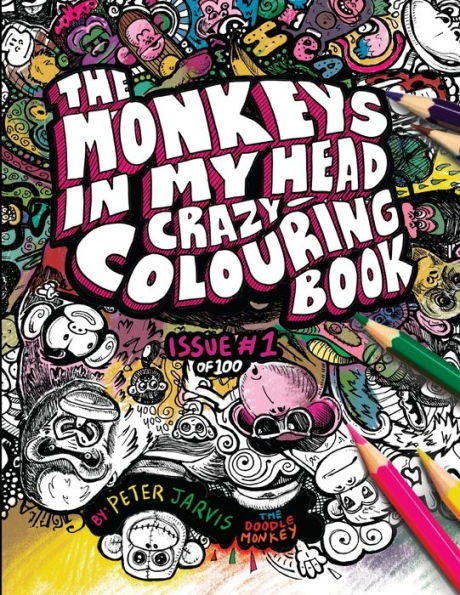 Monkeys in my head Crazy Colouring Book