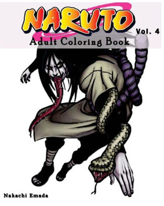 Download Naruto Adult Coloring Book Sketches Coloring Book Series Vol 4 Adult Coloring Book By Nakachi Emada Paperback Barnes Noble