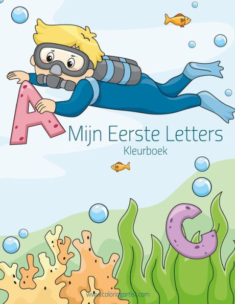 Mijn Eerste Letters Kleurboek 1