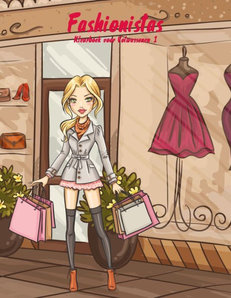Fashionistas Kleurboek voor Volwassenen 1