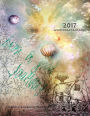 2017 Whimsical Fantasties Monthly Academic Planner: Large 8.5x11 16 Month August 2016-December 2017 Calendar