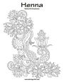 Hennamalbuch für Erwachsene 1