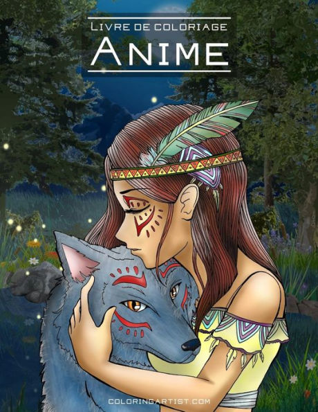 Livre de coloriage Anime 1 & 2