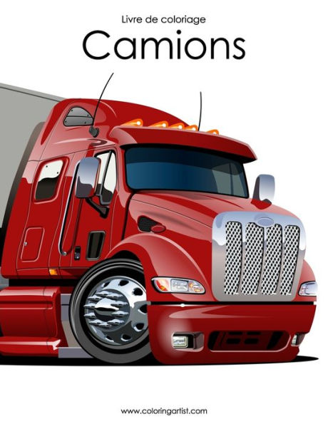 Livre de coloriage Camions 1