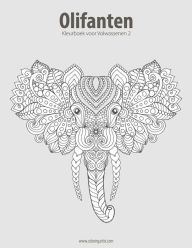 Title: Olifanten Kleurboek voor Volwassenen 2, Author: Nick Snels