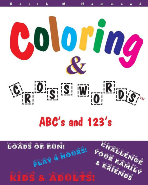 Coloring and Crosswords: ABC's and 123's