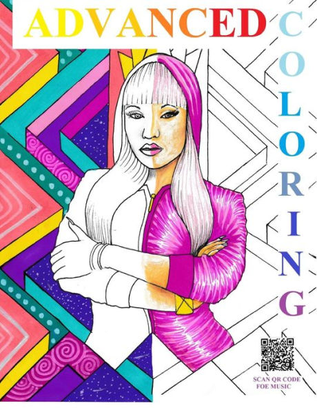 Advanced Coloring Books: Hip-Hop/R&B Artists: adult coloring books