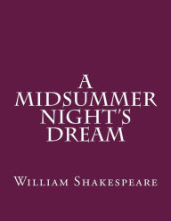 Title: A Midsummer night's Dream, Author: William Shakespeare