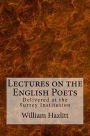 Lectures on the English Poets
