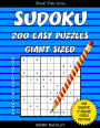 Sudoku 200 Easy Puzzles Giant Sized. One Gigantic 8 Square Puzzle Per Page. Solutions Included: A Break Time Series Book