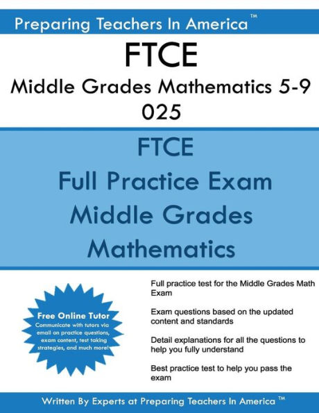 FTCE Middle Grades Mathematics 5-9 025: FTCE 025 Exam