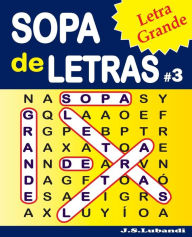 Title: SOPA de LETRAS #3 (Letra Grande), Author: Jaja Media