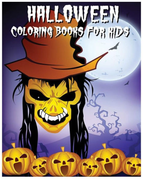 Halloween Coloring Books For Kids: A Super Cute Holiday Coloring Book