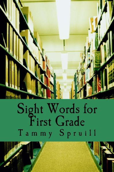 Sight Words for First Grade: treasure Book learning series