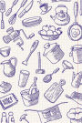 Kitchen Doodles Journal: 150 page lined notebook/diary