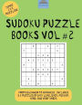 Sudoku Puzzle Books Vol #2: Sudoku Books, Sudoku Easy, Sudoku Hard