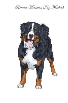 Bernese Mountain Dog Notebook Record Journal Diary Special