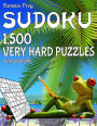 Famous Frog Sudoku 1,500 Very Hard Puzzles With Solutions: A Beach Bum Series 2 Book