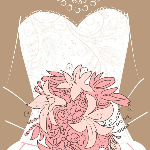 Wedding Guest Book: Message Book Keepsake Marriage Guest Book for Friends & Family to write in, 100 formatted pages, 8.5inx8.5in