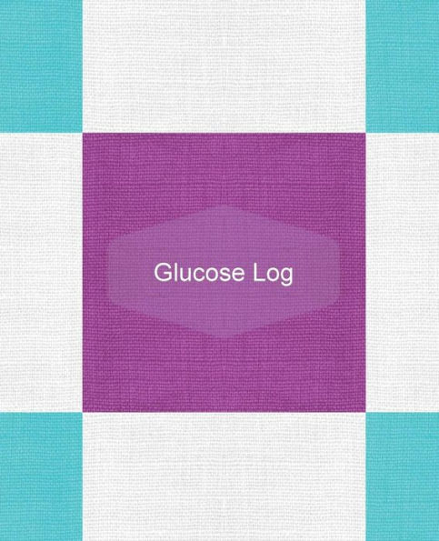 Glucose Log: Blood Sugar Monitoring log, Glucose & Blood Sugar Tracker Diary, Type 1 &Type 2 Diabetes,Blood Sugar Diary, Large for Visual Comfort 7.25"x9.25" with Notes Section